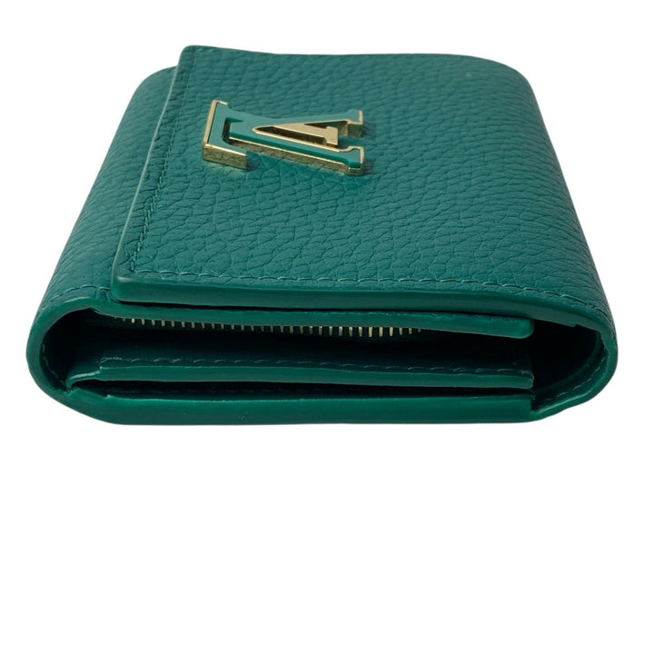 美品 ルイ ヴィトン LOUIS VUITTON ポルトフォイユ カプシーヌ タイニー コンパクトウォレット M12407 IC レディース