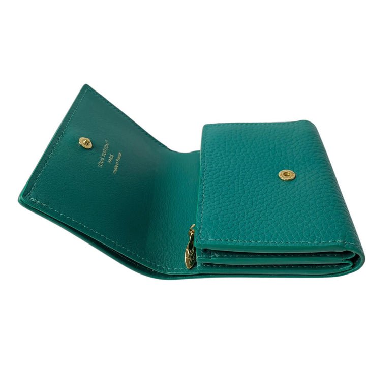 美品 ルイ ヴィトン LOUIS VUITTON ポルトフォイユ カプシーヌ タイニー コンパクトウォレット M12407 IC レディース