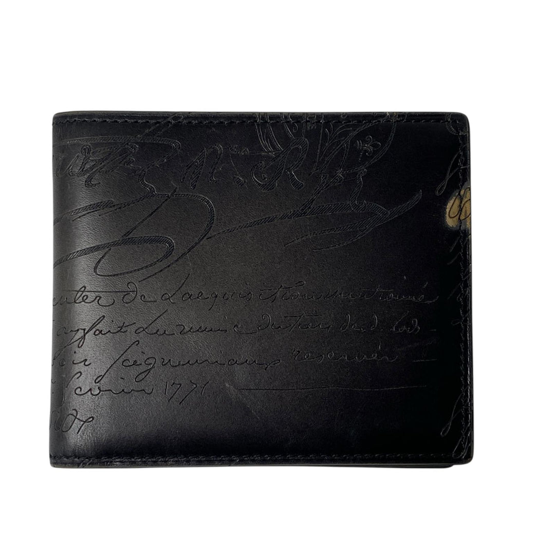 美品 ベルルッティ Berluti MACORE NEO マコレ ネオ 二つ折財布 訳あり メンズ