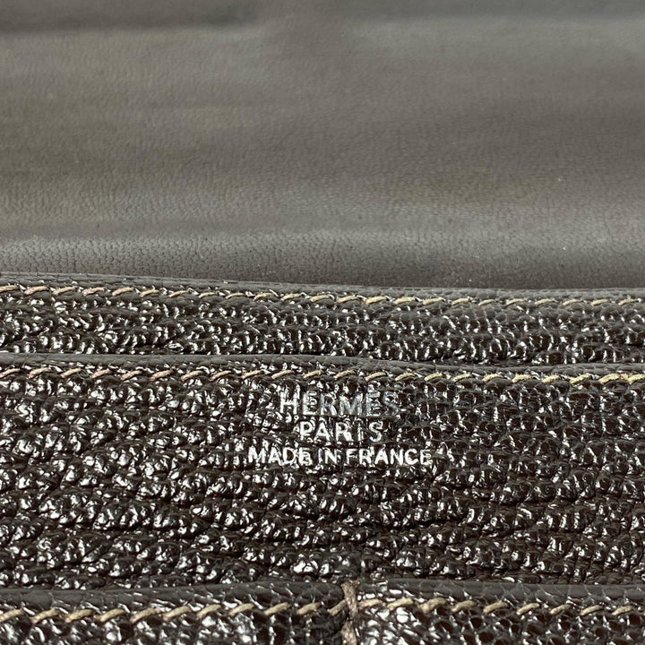 エルメス HERMES ドゴンデュオ GM 二つ折財布 コインケース付 レザー メンズ