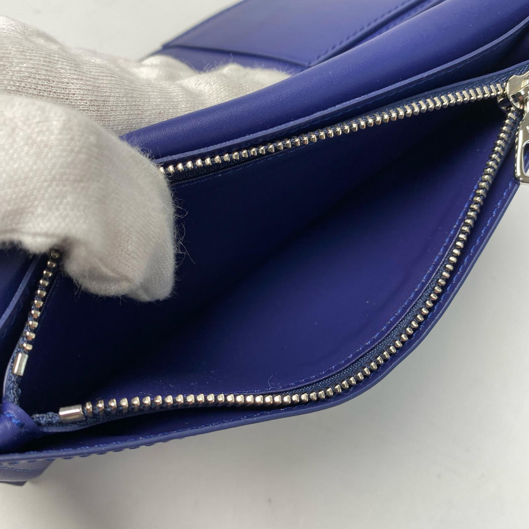 美品 ルイ ヴィトン LOUIS VUITTON ポルトフォイユブラザ モノグラム バンダナブルー IC M81405 メンズ