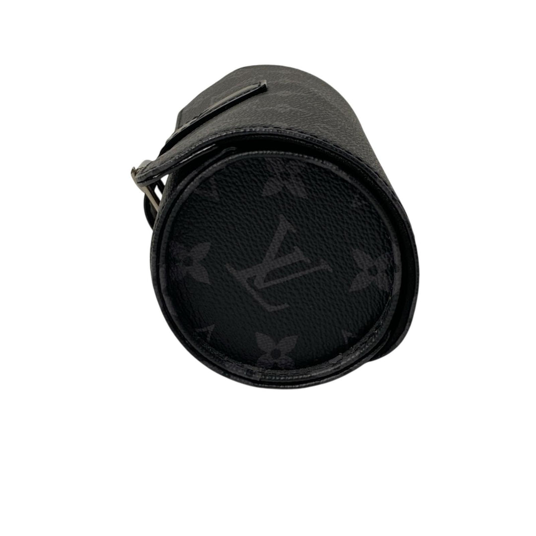 新品同様 ヴィトン LOUIS VUITTON エテュイ 3 モントル モノグラムエクリプス ウォッチケース M43385 IC メンズ