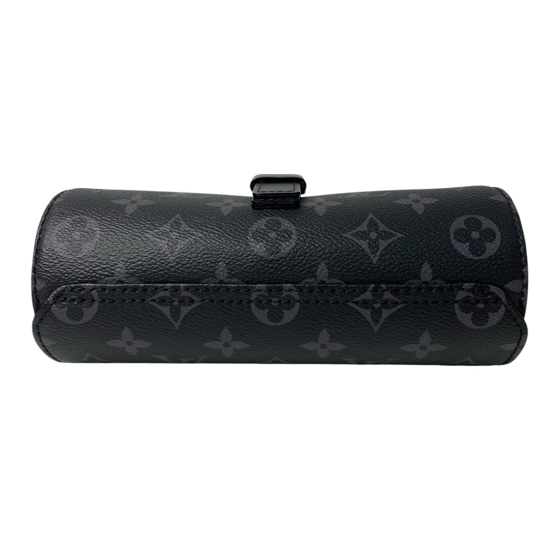 新品同様 ヴィトン LOUIS VUITTON エテュイ 3 モントル モノグラムエクリプス ウォッチケース M43385 IC メンズ
