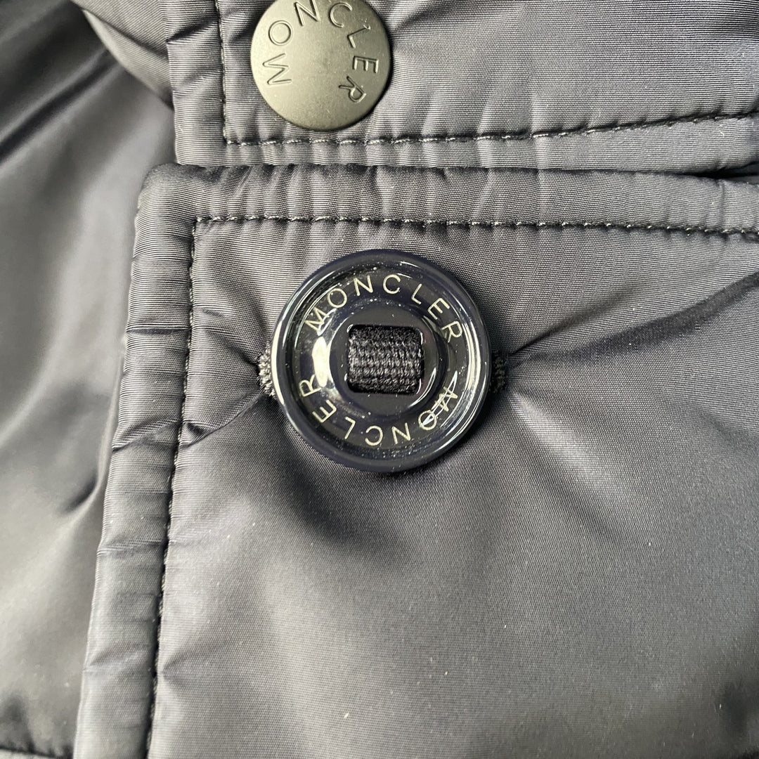 美品 モンクレール MONCLER メンズ ダウンジャケット JOVET GIUBBTTO ネイビー