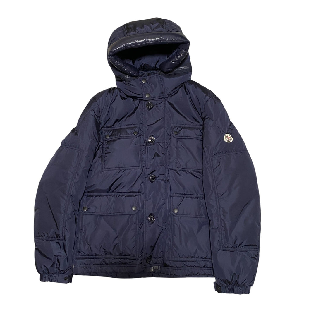 美品 モンクレール MONCLER メンズ ダウンジャケット JOVET GIUBBTTO ネイビー