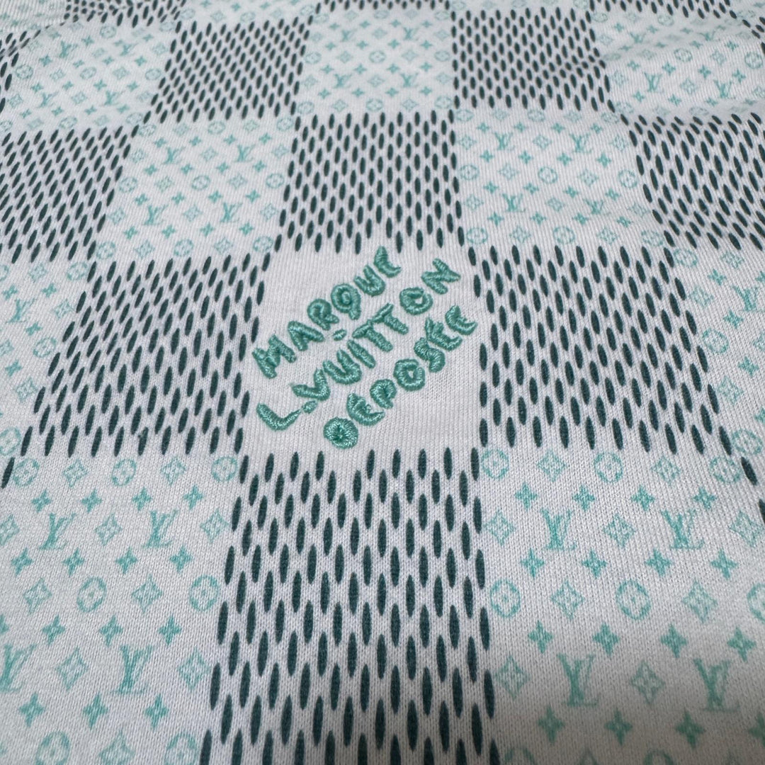 美品 ルイヴィトン LOUIS VUITTON ダミエ 半袖Tシャツ #L メンズ