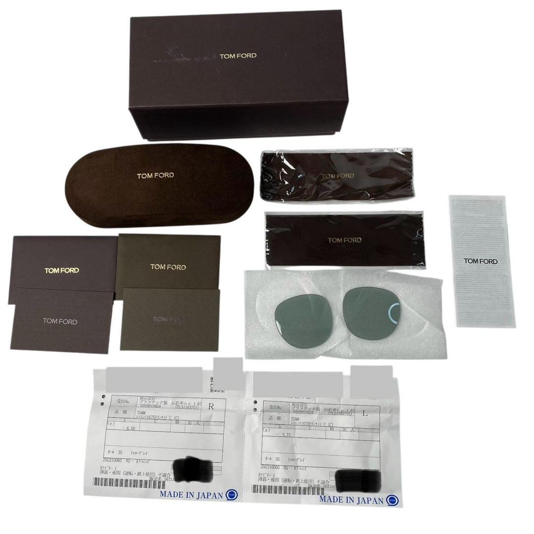 トムフォード TOM FORD サングラス メガネ TF752-N 01A ブラック 度あり メンズ