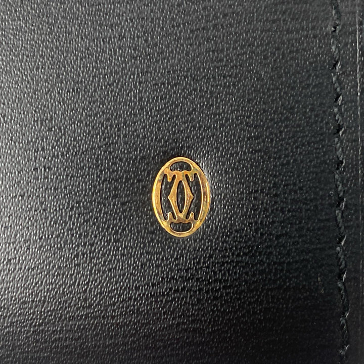 美品 カルティエ Cartier クラッチバッグ ブラック メンズ