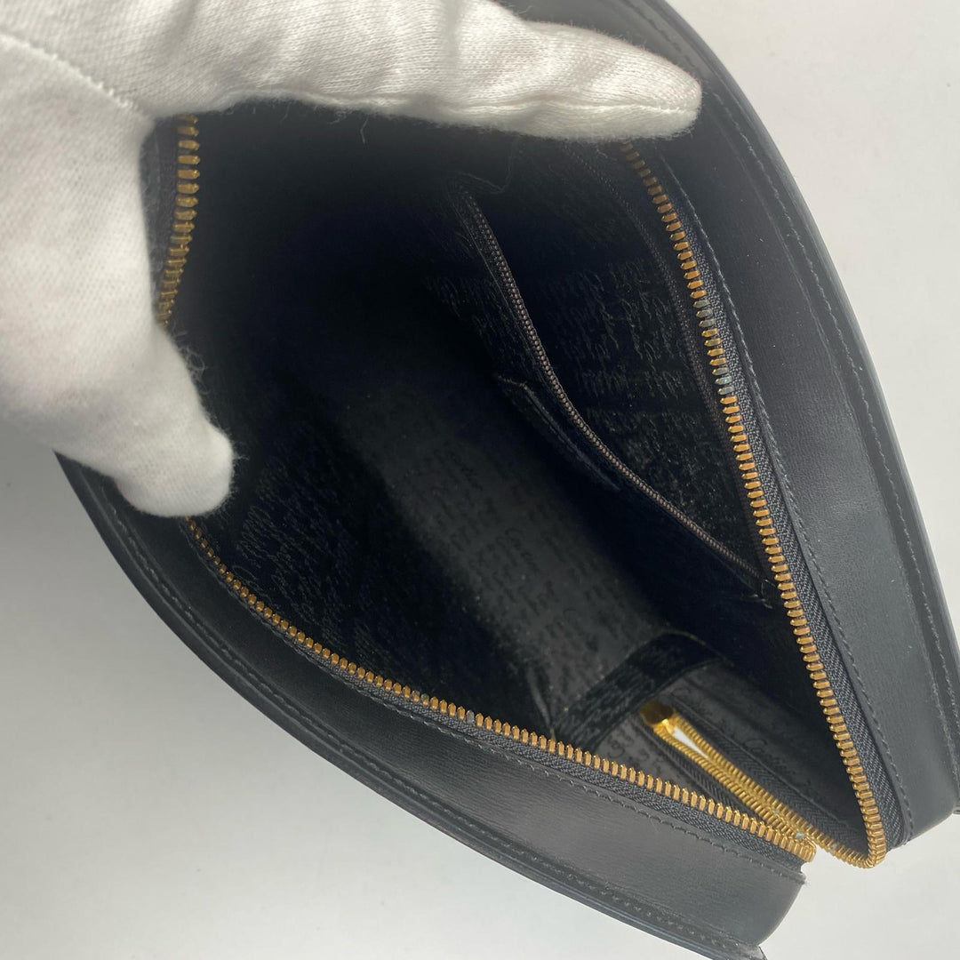 美品 カルティエ Cartier クラッチバッグ ブラック メンズ