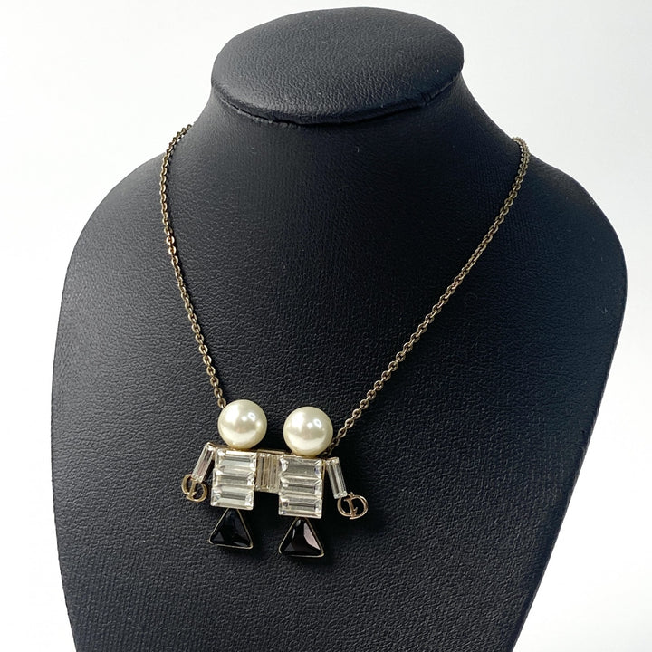 ディオール TELL ME DIOR レディース 双子座 ネックレス フェイクパール