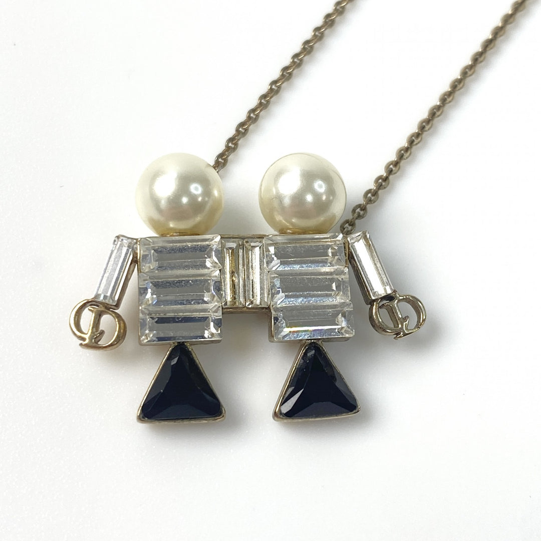 ディオール TELL ME DIOR レディース 双子座 ネックレス フェイクパール