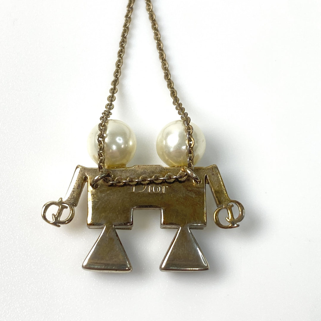 ディオール TELL ME DIOR レディース 双子座 ネックレス フェイクパール
