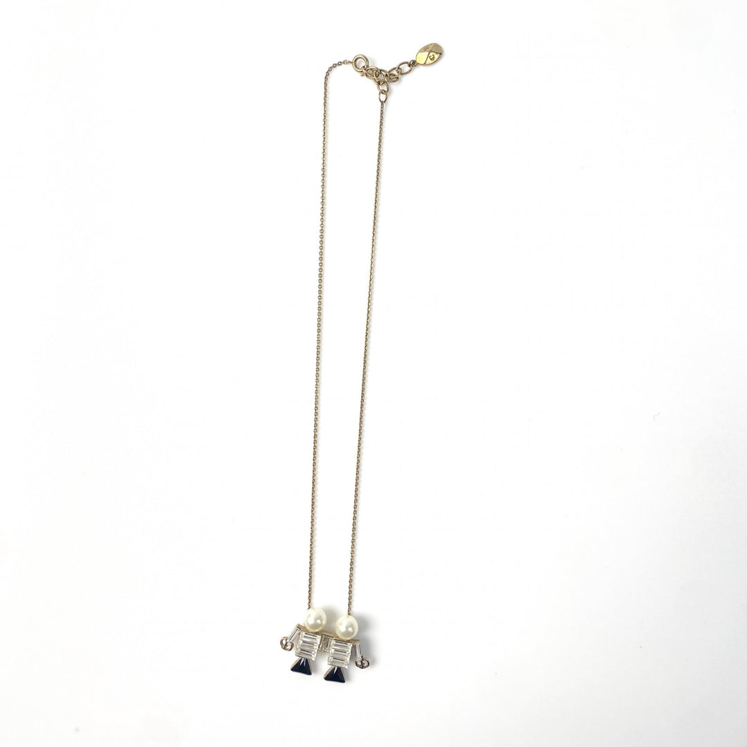 ディオール TELL ME DIOR レディース 双子座 ネックレス フェイクパール