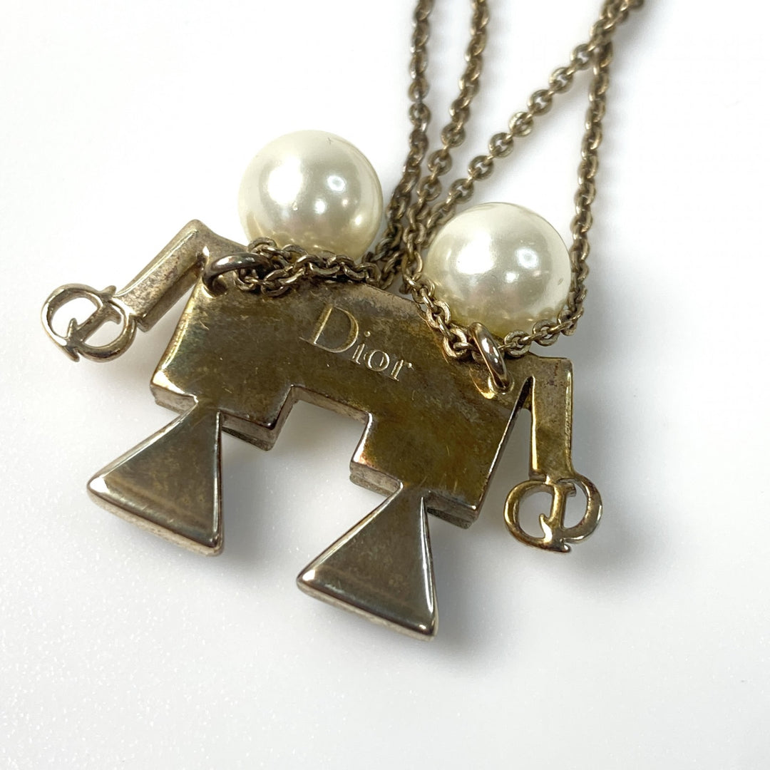 ディオール TELL ME DIOR レディース 双子座 ネックレス フェイクパール