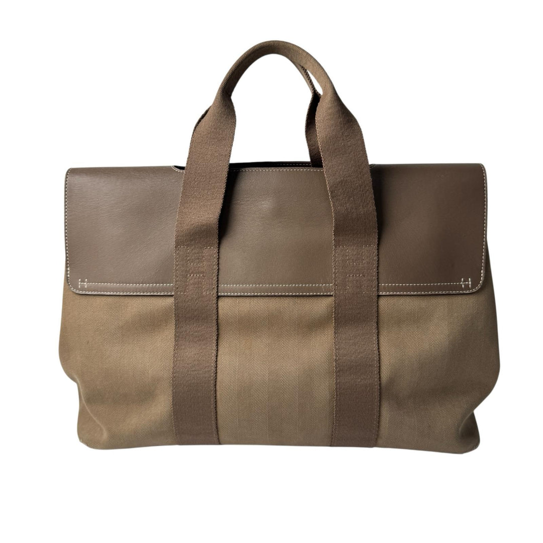 エルメス HERMES ヴァルパライソ MM ハンドバッグ トートバッグ エトゥープ レディース