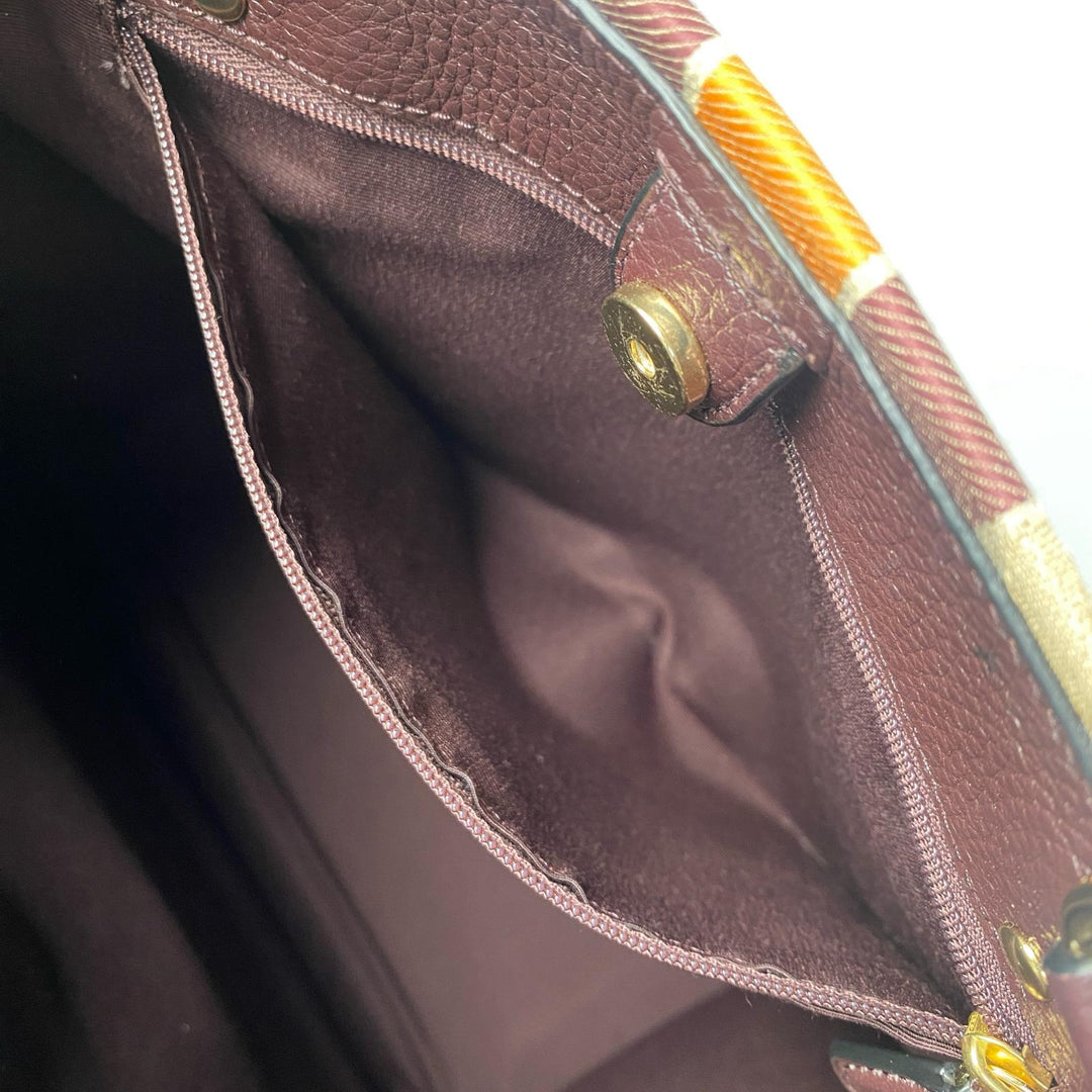 美品 コーチ COACH デンプシー トートバッグ シグネチャー 1917 肩がけ レディース