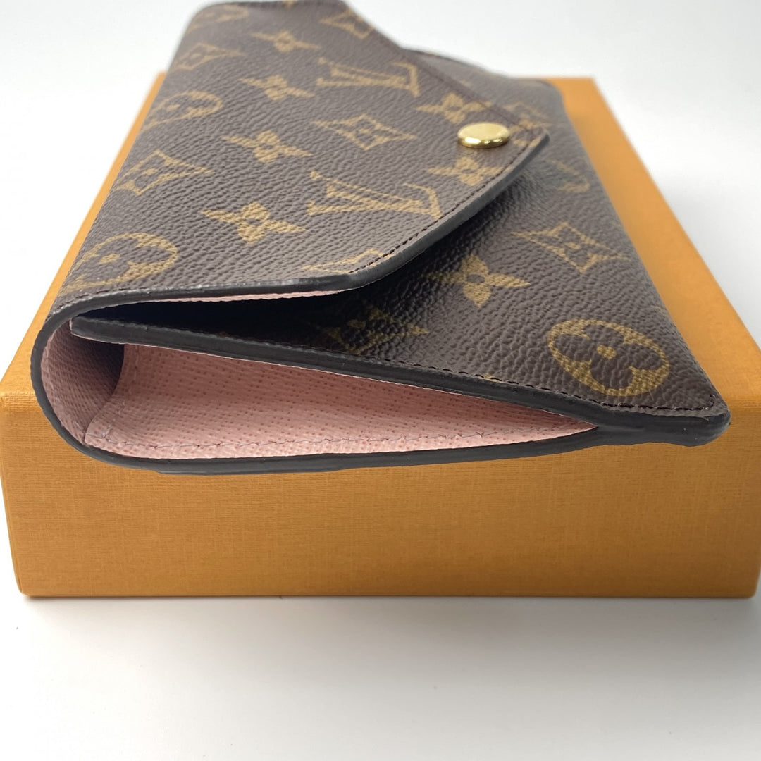 美品 ルイヴィトン LOUISVUITTON レディース ポルトフォイユ ジャンヌ 長財布 M62203/CA0197