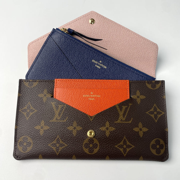 美品 ルイヴィトン LOUISVUITTON レディース ポルトフォイユ ジャンヌ 長財布 M62203/CA0197