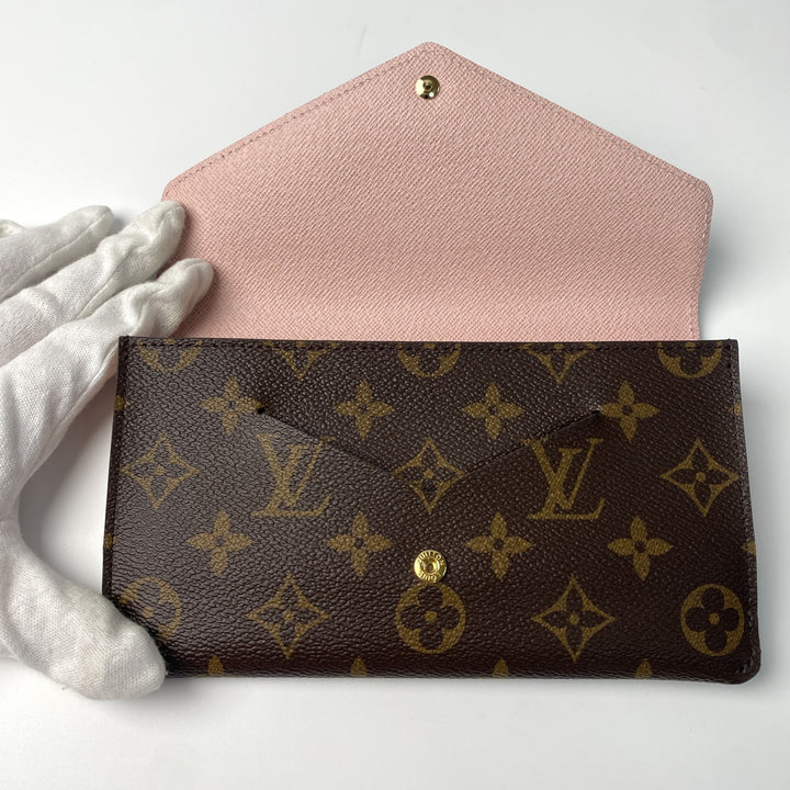 美品 ルイヴィトン LOUISVUITTON レディース ポルトフォイユ ジャンヌ 長財布 M62203/CA0197