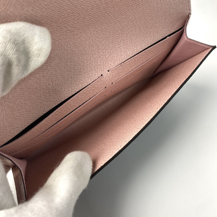 美品 ルイヴィトン LOUISVUITTON レディース ポルトフォイユ ジャンヌ 長財布 M62203/CA0197