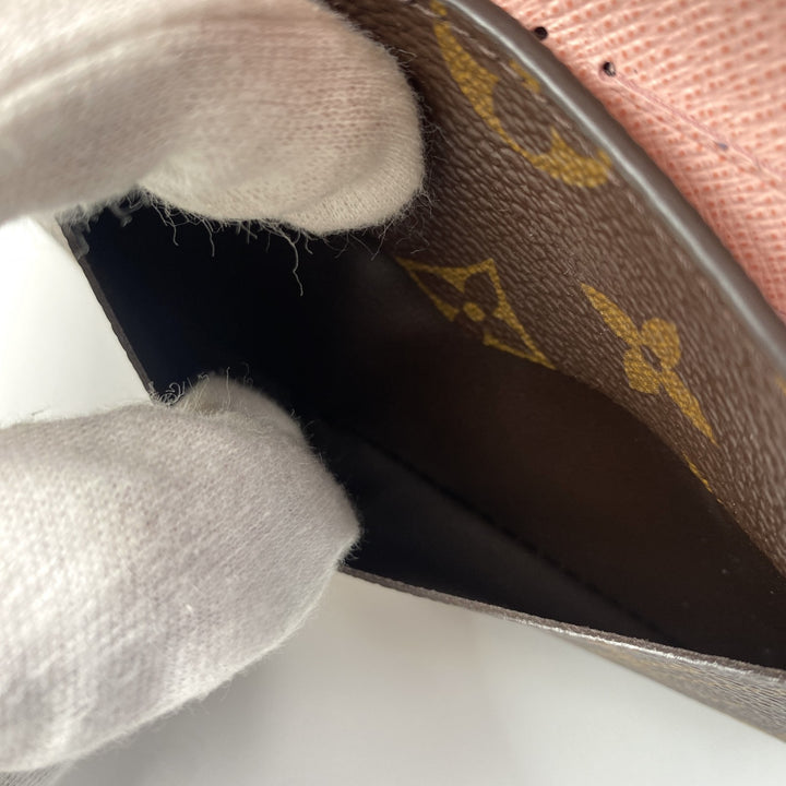 美品 ルイヴィトン LOUISVUITTON レディース ポルトフォイユ ジャンヌ 長財布 M62203/CA0197