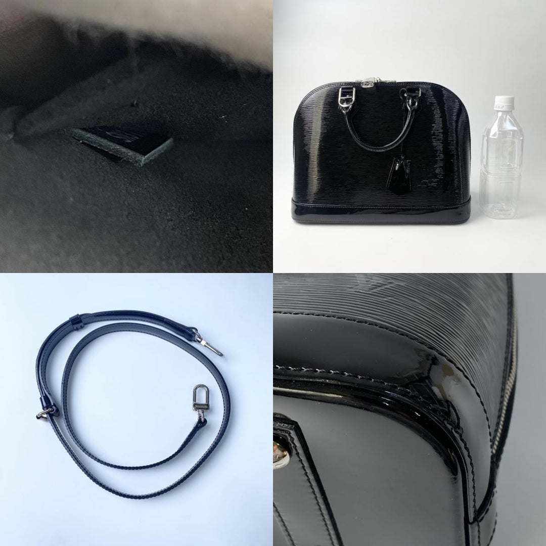 美品 ルイヴィトン LOUIS VUITTONレディース エピ アルマ PM ショルダーバッグ ハンドバッグ 2way M4032N/SN3183 斜めがけ クロスボディ