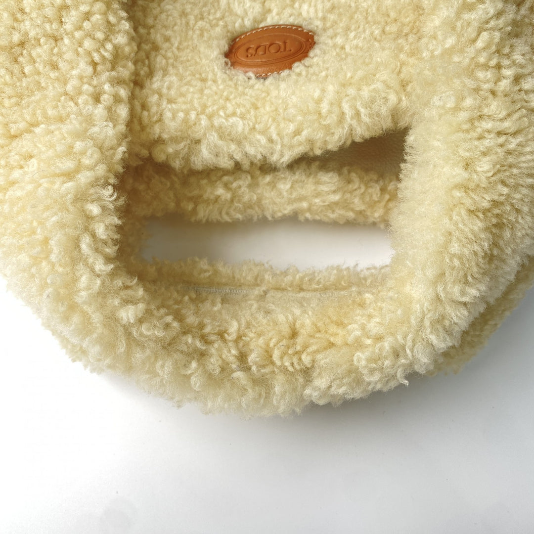 トッズ TOD's レディース ショッピングバッグ トートバッグ ショルダーバッグ 2way ムートン