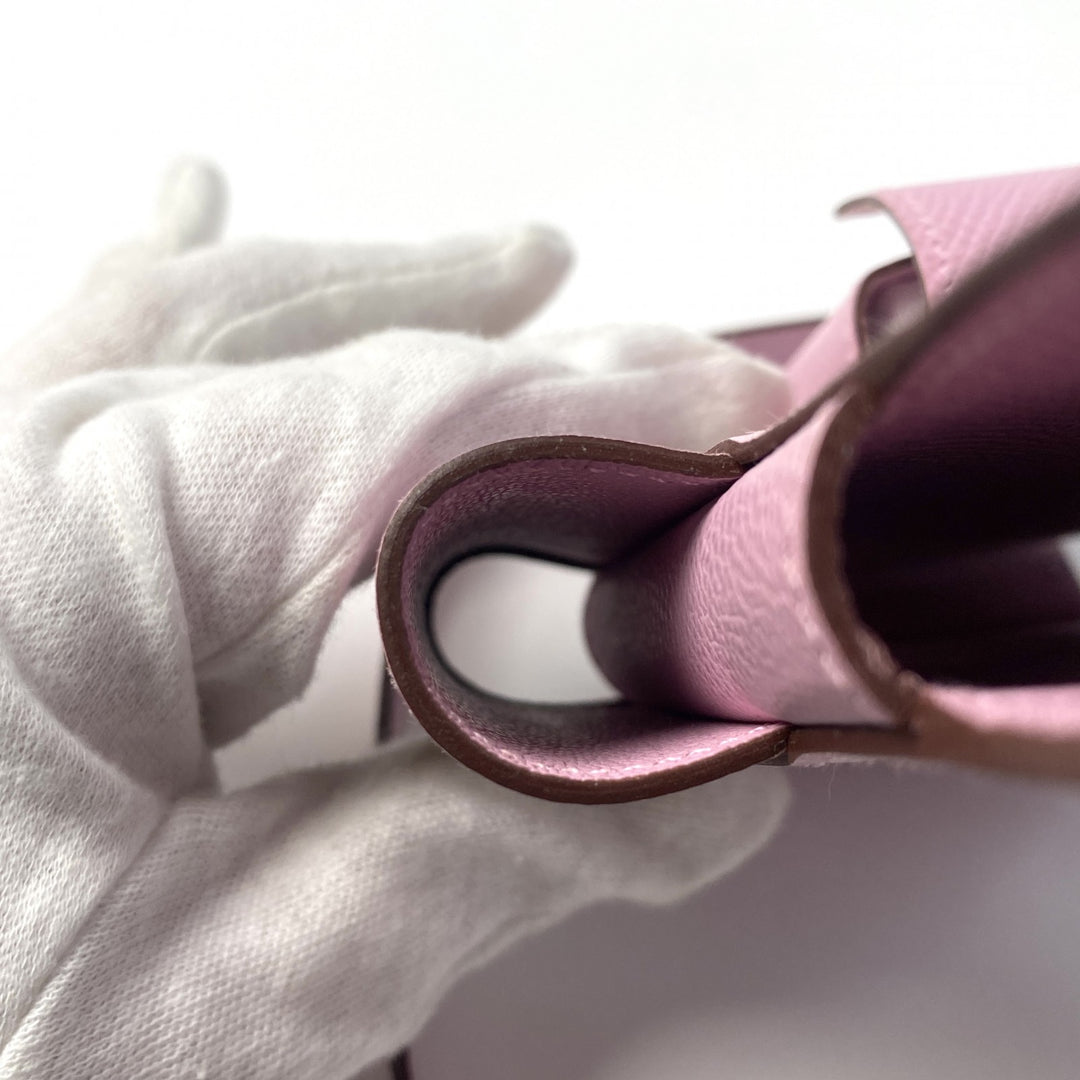 美品 エルメス HERMES レディース ウェイ フォンケース ショルダーバッグ U刻印 斜めがけ クロスボディ