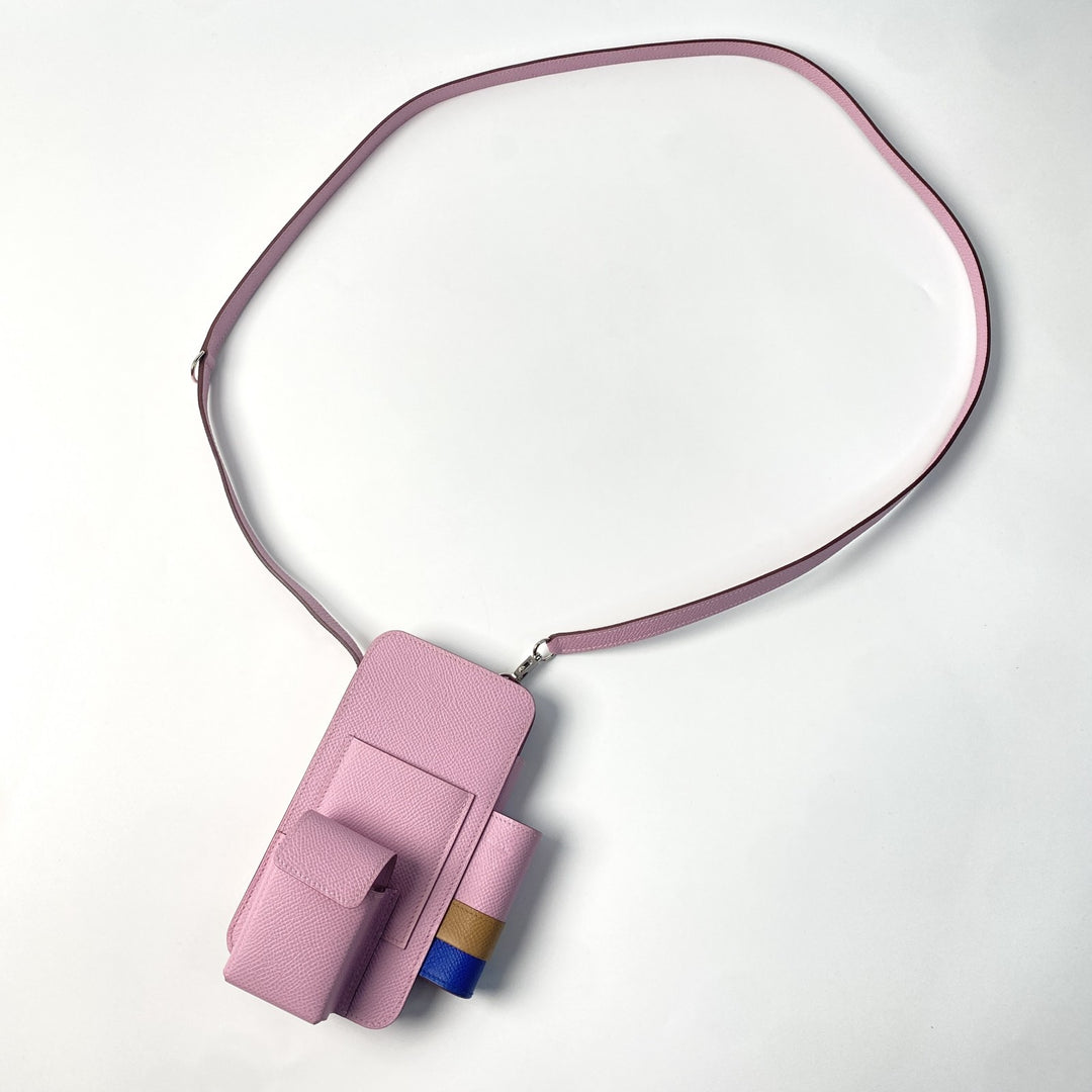 美品 エルメス HERMES レディース ウェイ フォンケース ショルダーバッグ U刻印 斜めがけ クロスボディ