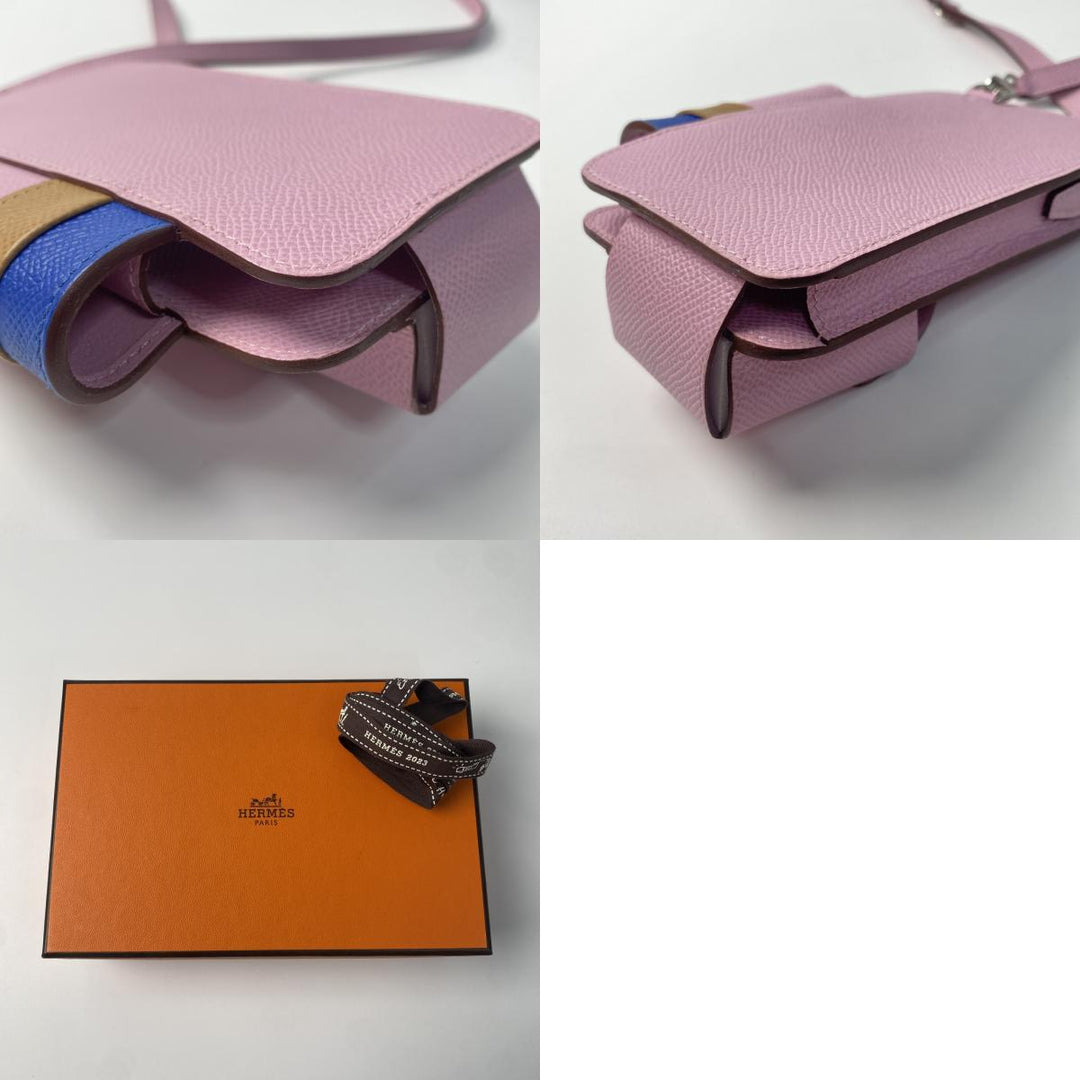 美品 エルメス HERMES レディース ウェイ フォンケース ショルダーバッグ U刻印 斜めがけ クロスボディ