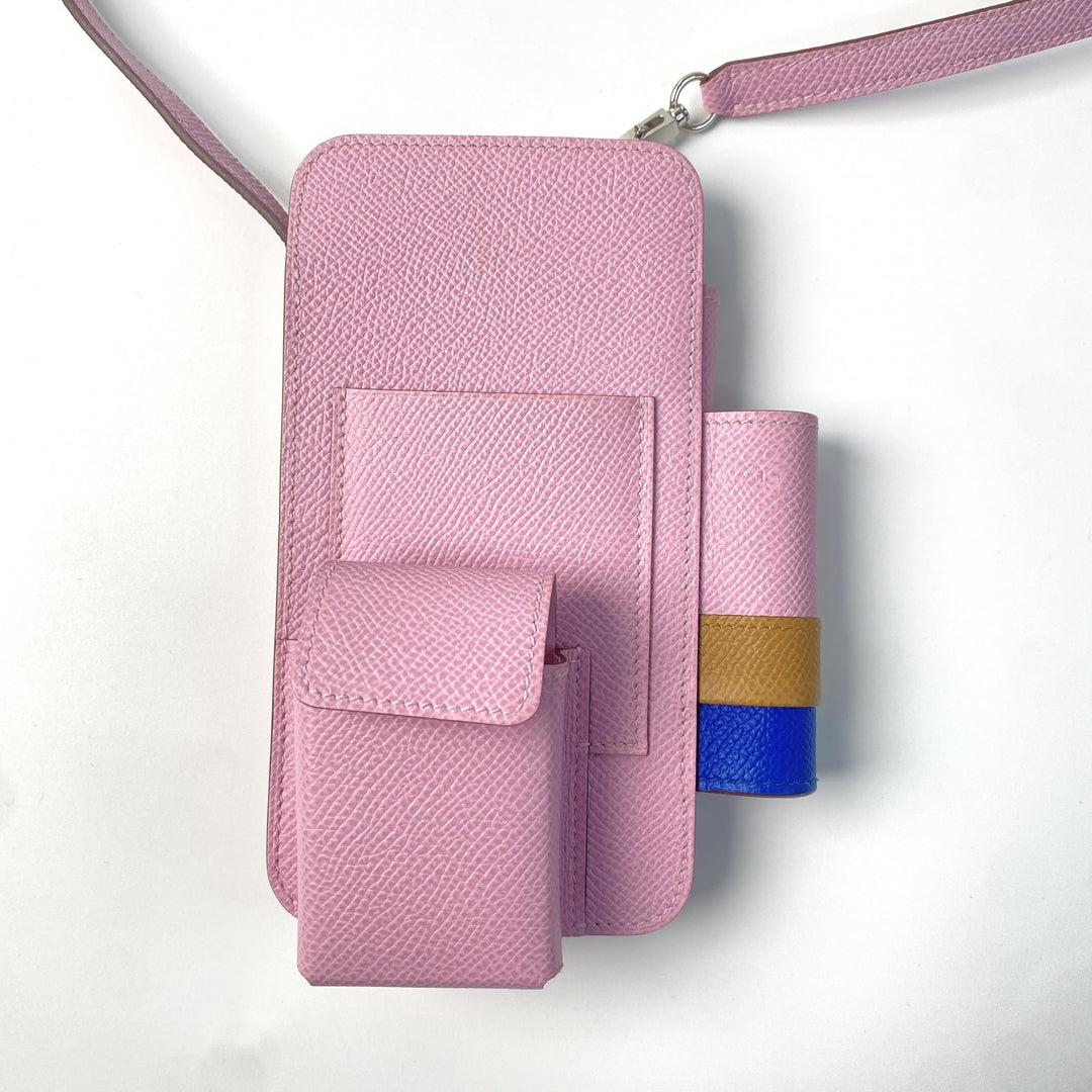 美品 エルメス HERMES レディース ウェイ フォンケース ショルダーバッグ U刻印 斜めがけ クロスボディ