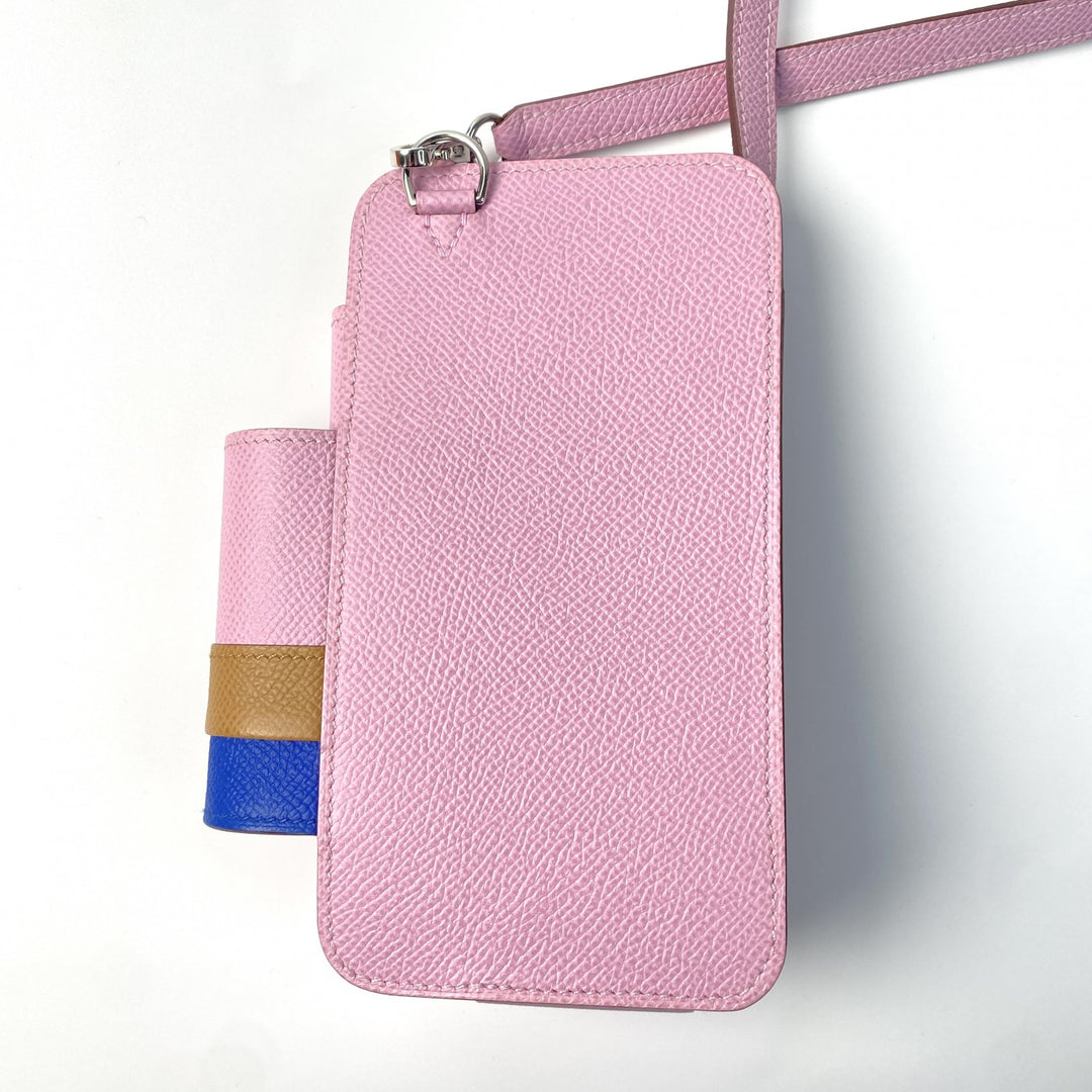 美品 エルメス HERMES レディース ウェイ フォンケース ショルダーバッグ U刻印 斜めがけ クロスボディ