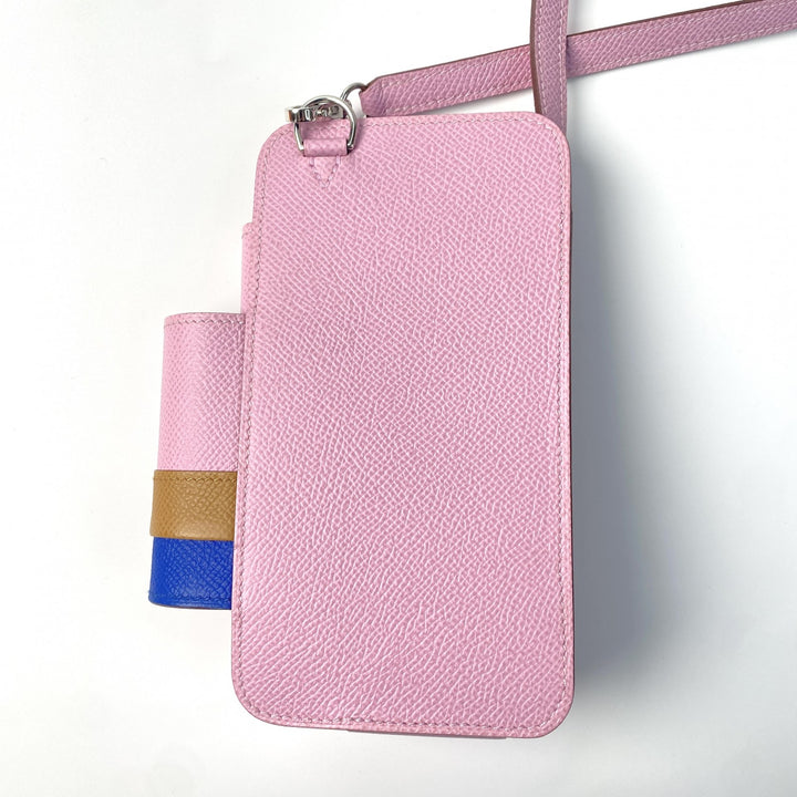 美品 エルメス HERMES レディース ウェイ フォンケース ショルダーバッグ U刻印 斜めがけ クロスボディ