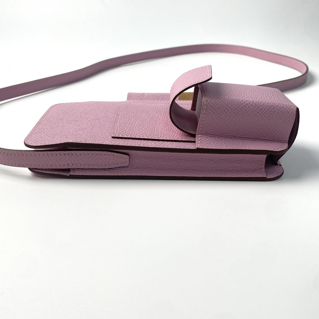 美品 エルメス HERMES レディース ウェイ フォンケース ショルダーバッグ U刻印 斜めがけ クロスボディ