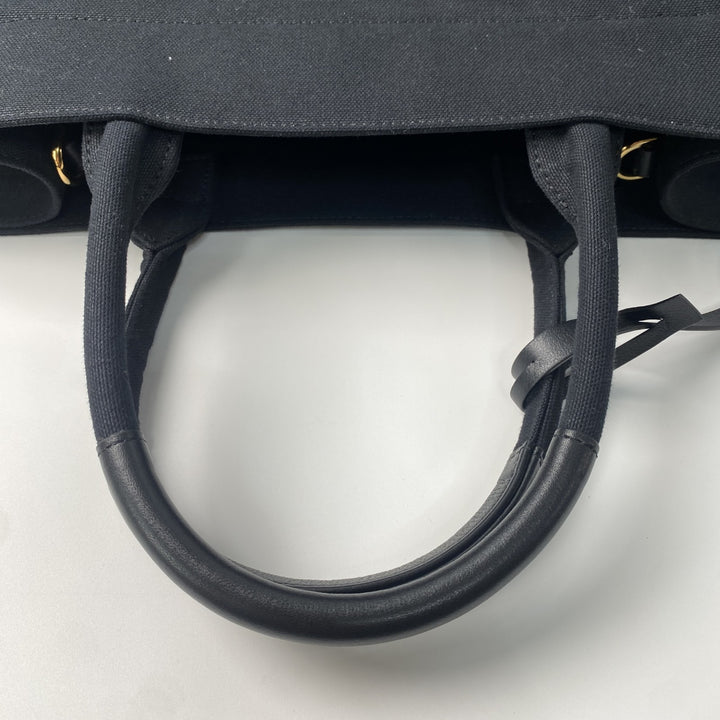 未使用 ヴェルサーチェ ヴェルサーチ VERSACE レディース スタッズロゴ 2way トートバッグ ショルダーバッグ 1A10397