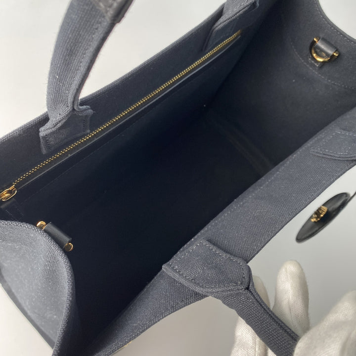 未使用 ヴェルサーチェ ヴェルサーチ VERSACE レディース スタッズロゴ 2way トートバッグ ショルダーバッグ 1A10397