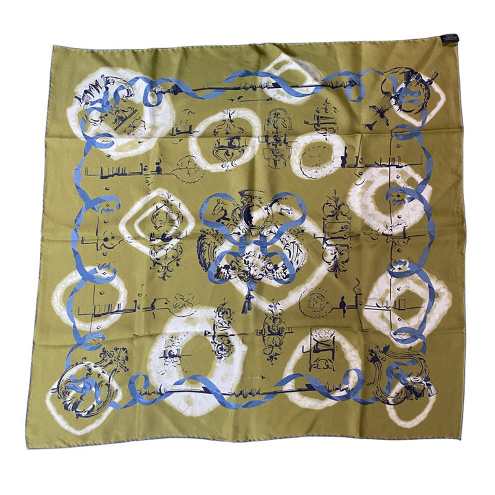 エルメス HERMES レディース カレ80 フェロヌリー・プラン・ソレイユ