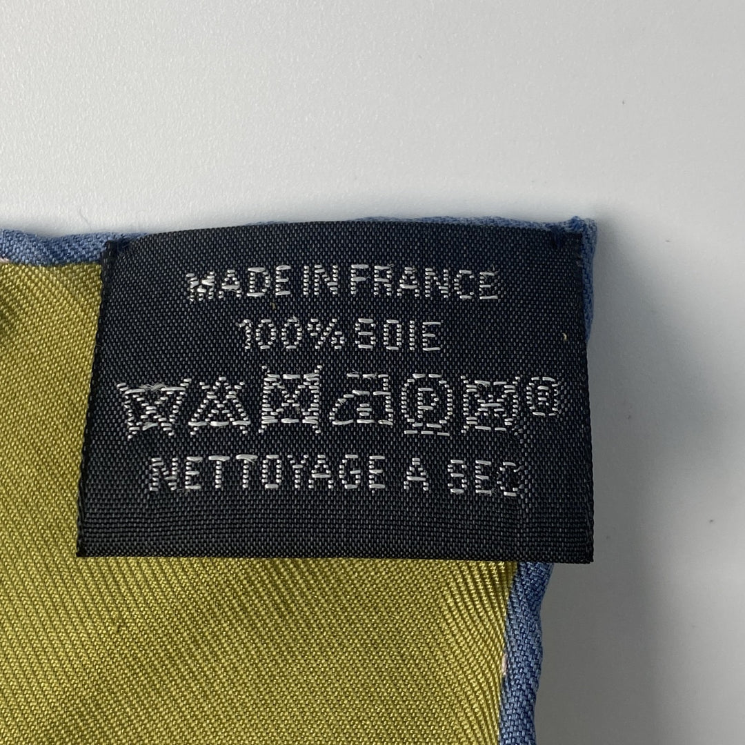 エルメス HERMES レディース カレ80 フェロヌリー・プラン・ソレイユ