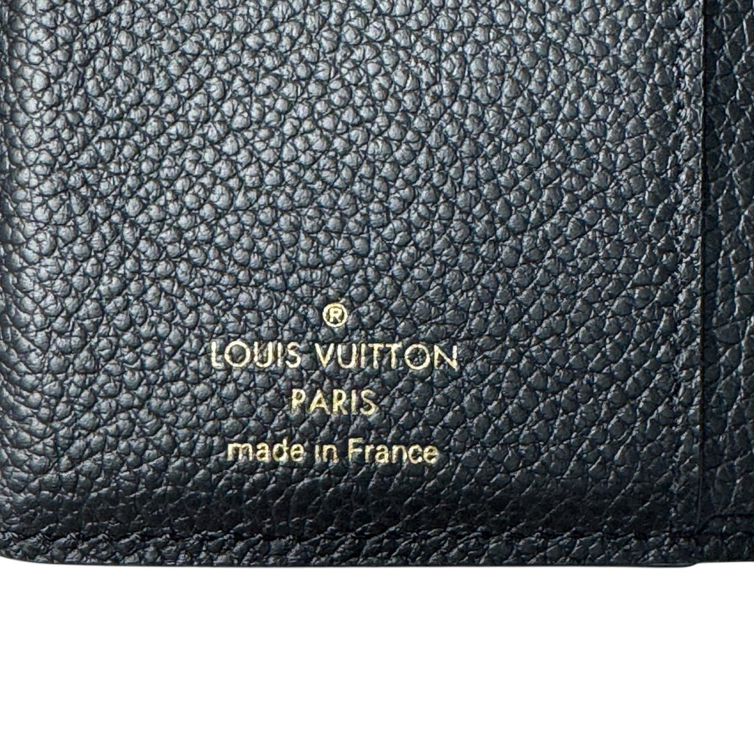 新品同様 ルイヴィトン LOUIS VUITTON モノグラム アンプラント ポルトフォイユクレア 折り財布 M80151 IC メンズ レディース