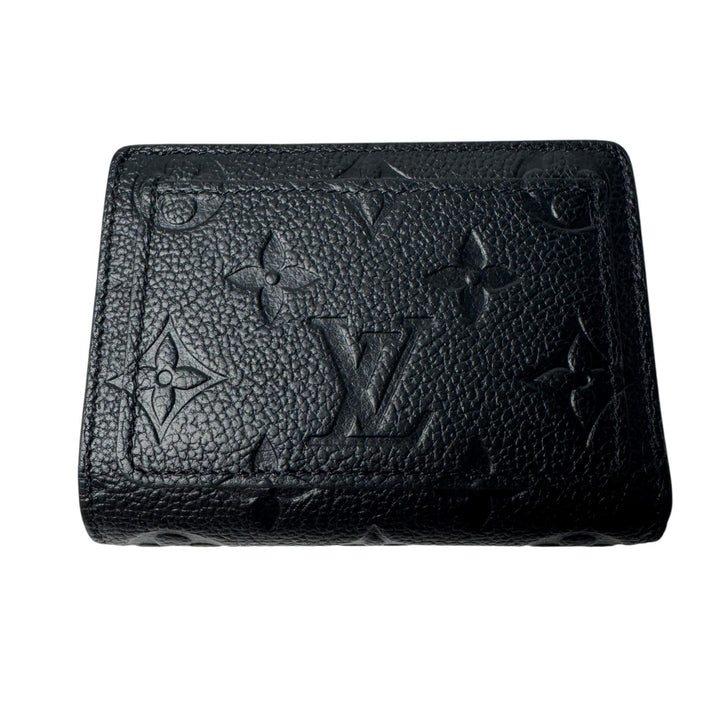 新品同様 ルイヴィトン LOUIS VUITTON モノグラム アンプラント ポルトフォイユクレア 折り財布 M80151 IC メンズ レディース