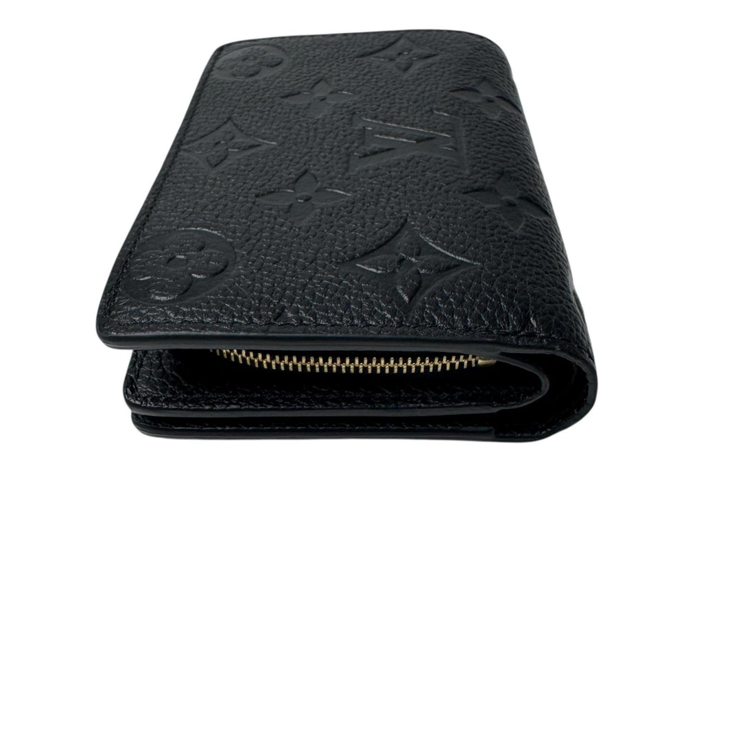 新品同様 ルイヴィトン LOUIS VUITTON モノグラム アンプラント ポルトフォイユクレア 折り財布 M80151 IC メンズ レディース