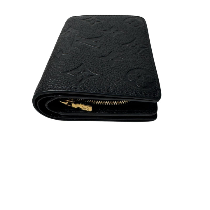 新品同様 ルイヴィトン LOUIS VUITTON モノグラム アンプラント ポルトフォイユクレア 折り財布 M80151 IC メンズ レディース