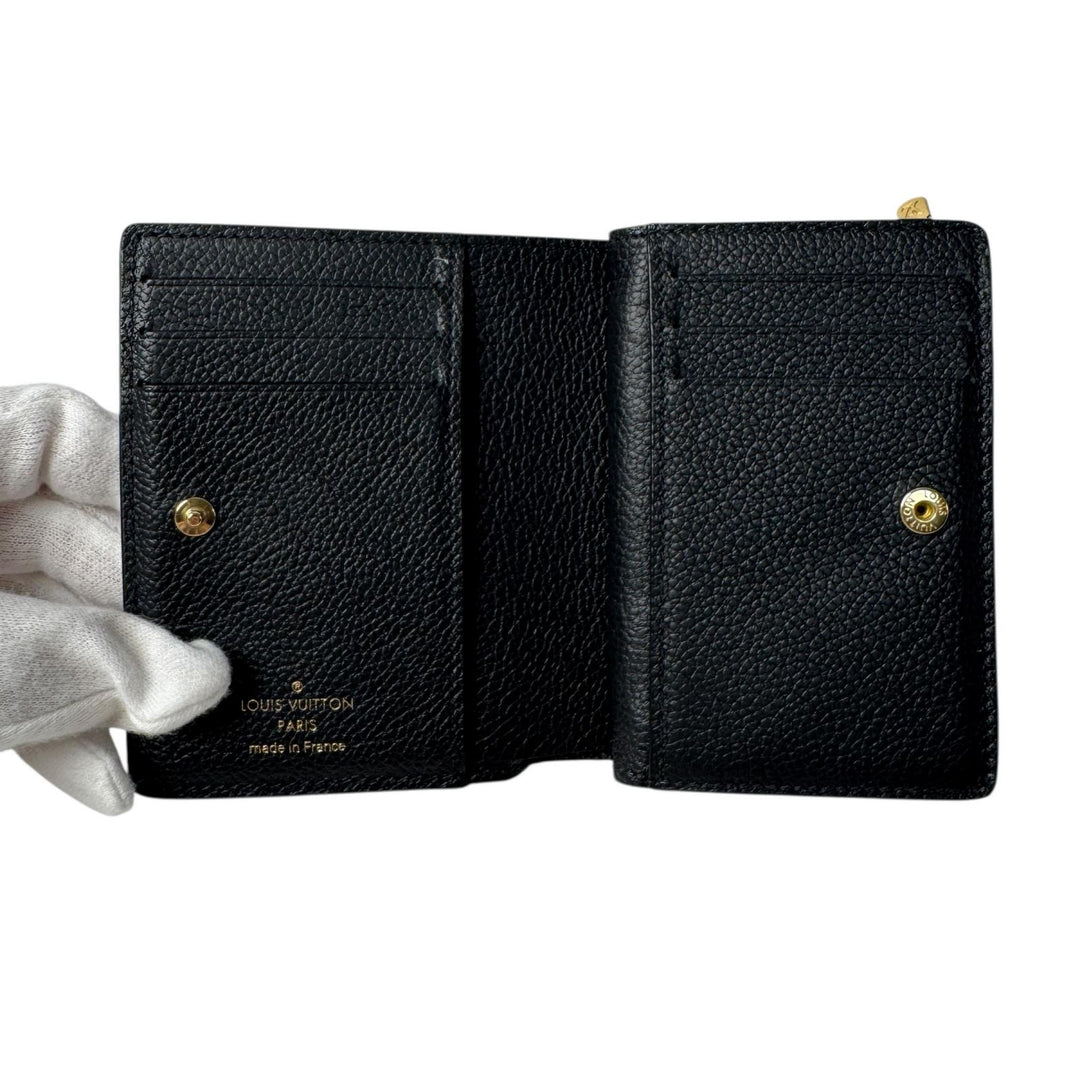 新品同様 ルイヴィトン LOUIS VUITTON モノグラム アンプラント ポルトフォイユクレア 折り財布 M80151 IC メンズ レディース