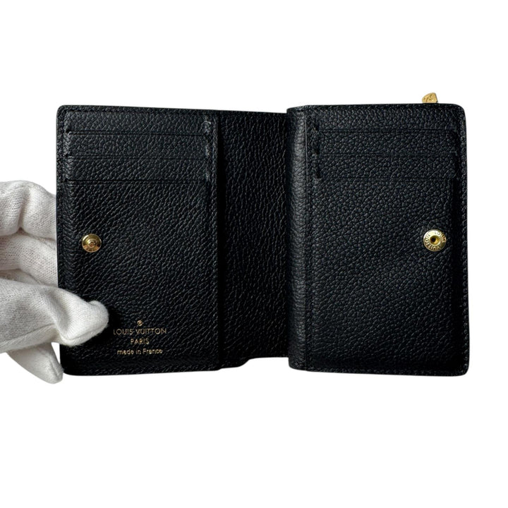 新品同様 ルイヴィトン LOUIS VUITTON モノグラム アンプラント ポルトフォイユクレア 折り財布 M80151 IC メンズ レディース