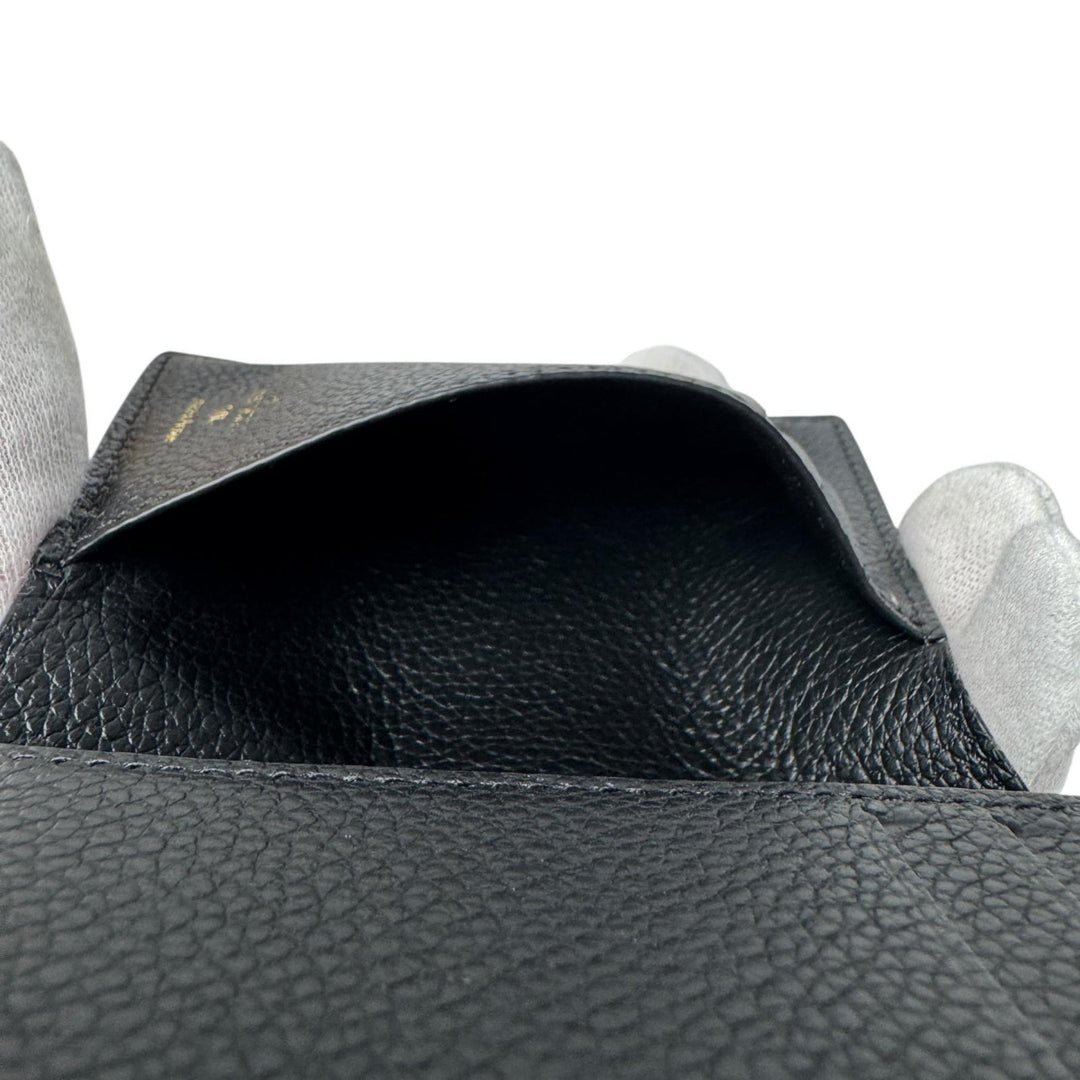 新品同様 ルイヴィトン LOUIS VUITTON モノグラム アンプラント ポルトフォイユクレア 折り財布 M80151 IC メンズ レディース