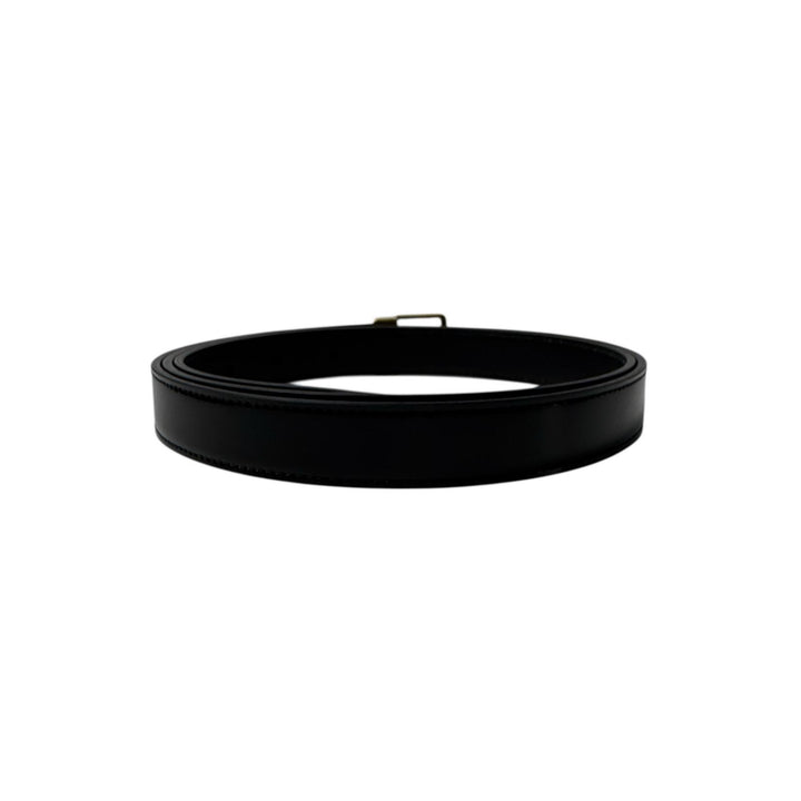未使用 YSL イヴサンローラン Saint Laurent プッシュピンバックル ベルト 100 シャイニーレザー レディース