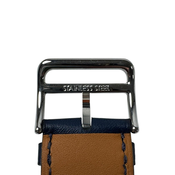 美品 エルメス HERMES アップルウォッチバンド 44㎜ Y刻印 ネイビー