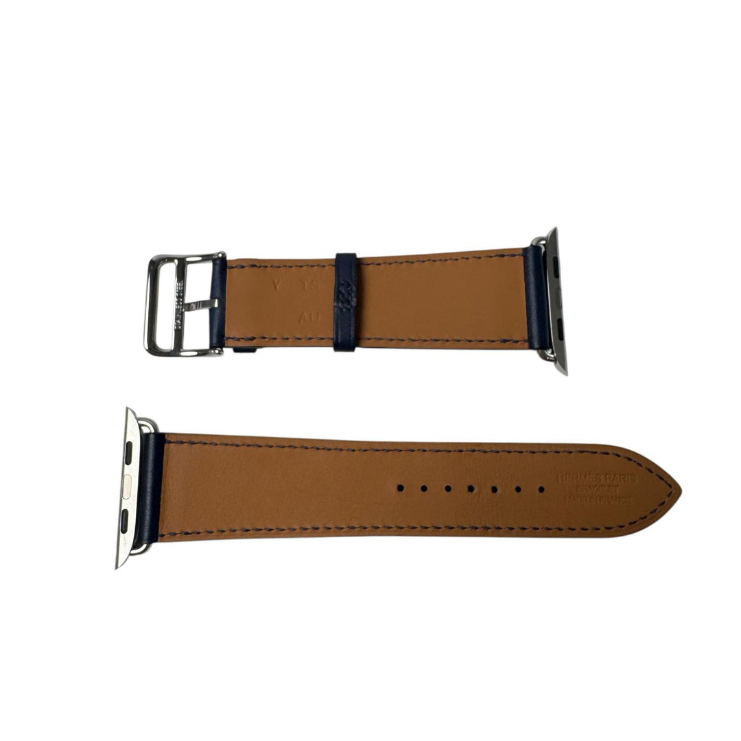 美品 エルメス HERMES アップルウォッチバンド 44㎜ Y刻印 ネイビー