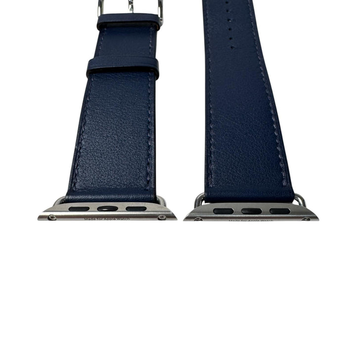 美品 エルメス HERMES アップルウォッチバンド 44㎜ Y刻印 ネイビー