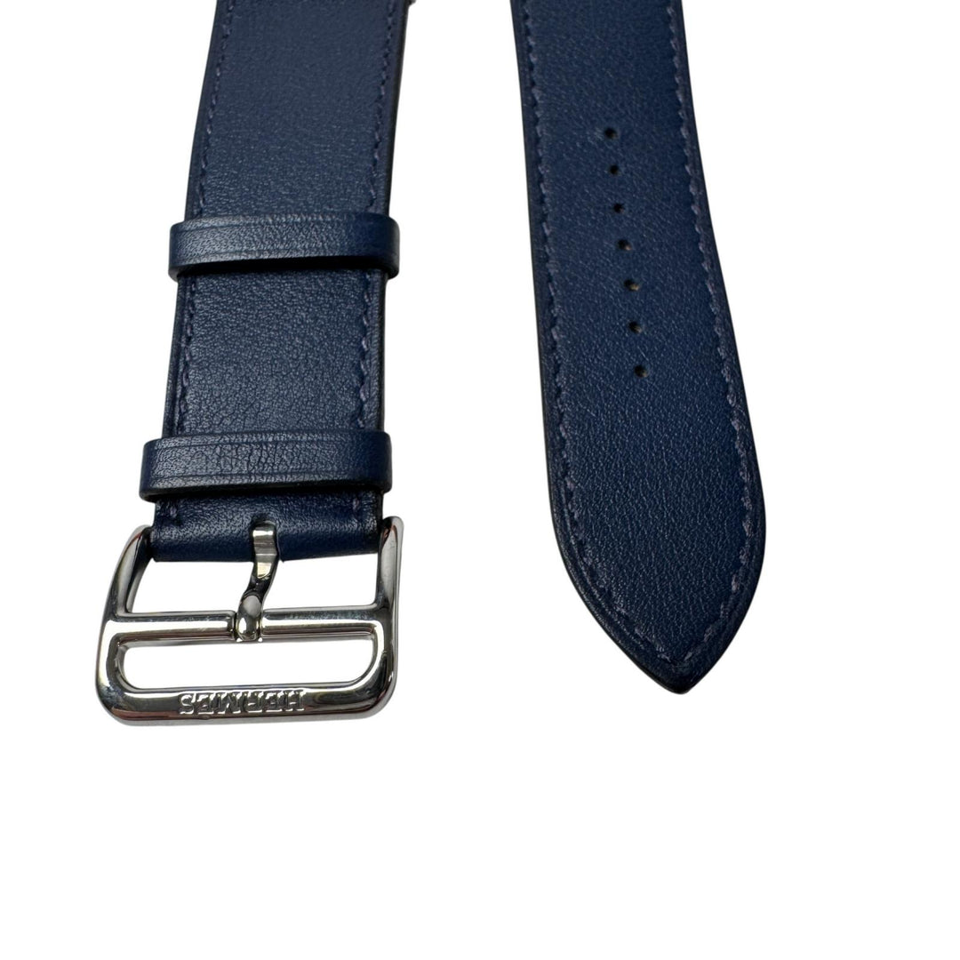 美品 エルメス HERMES アップルウォッチバンド 44㎜ Y刻印 ネイビー